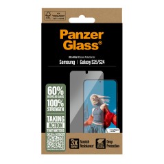 PanzerGlass Screen Protector for Samsung Galaxy S25 - Ultimate Protection & Crystal Clear Clarity - 5715685017278